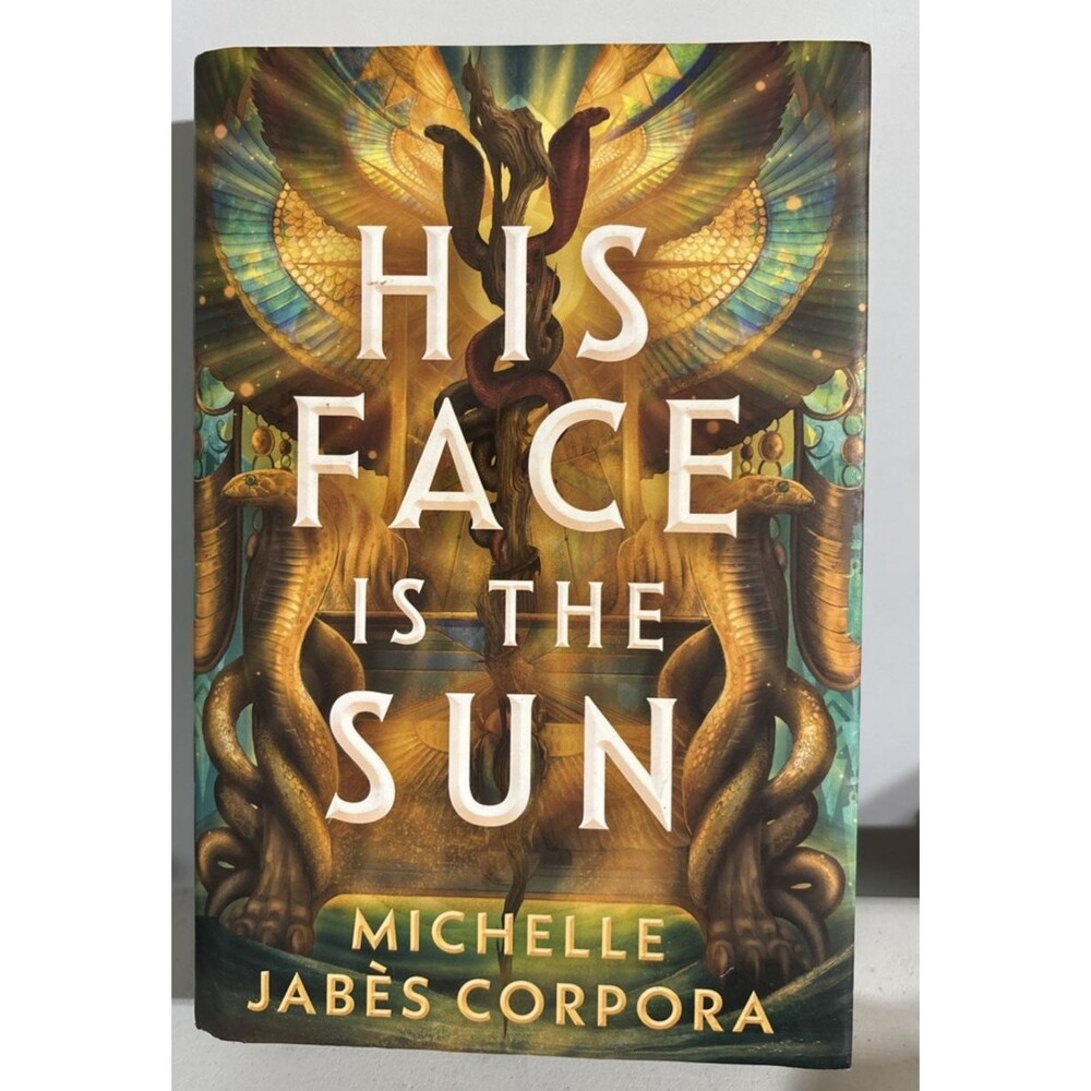 His Face Is the Sun Book by Michelle Jabès Corpora Fantasy Egypt hardcover Good